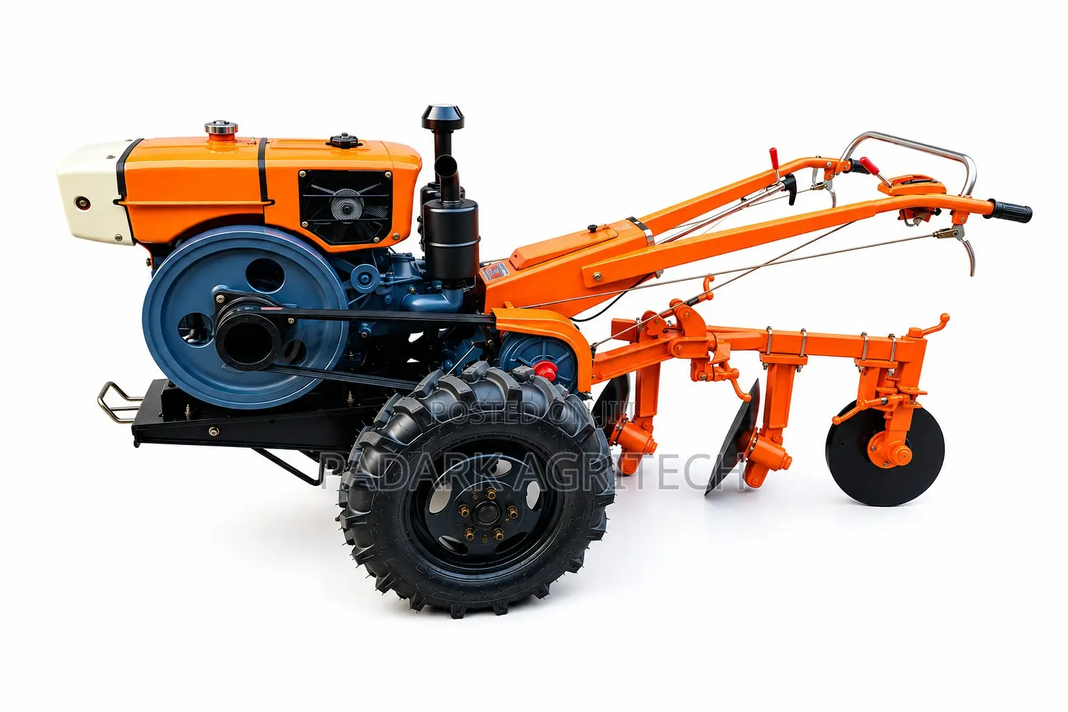 Walking Tractor Disc Plough + Rotary Tiller