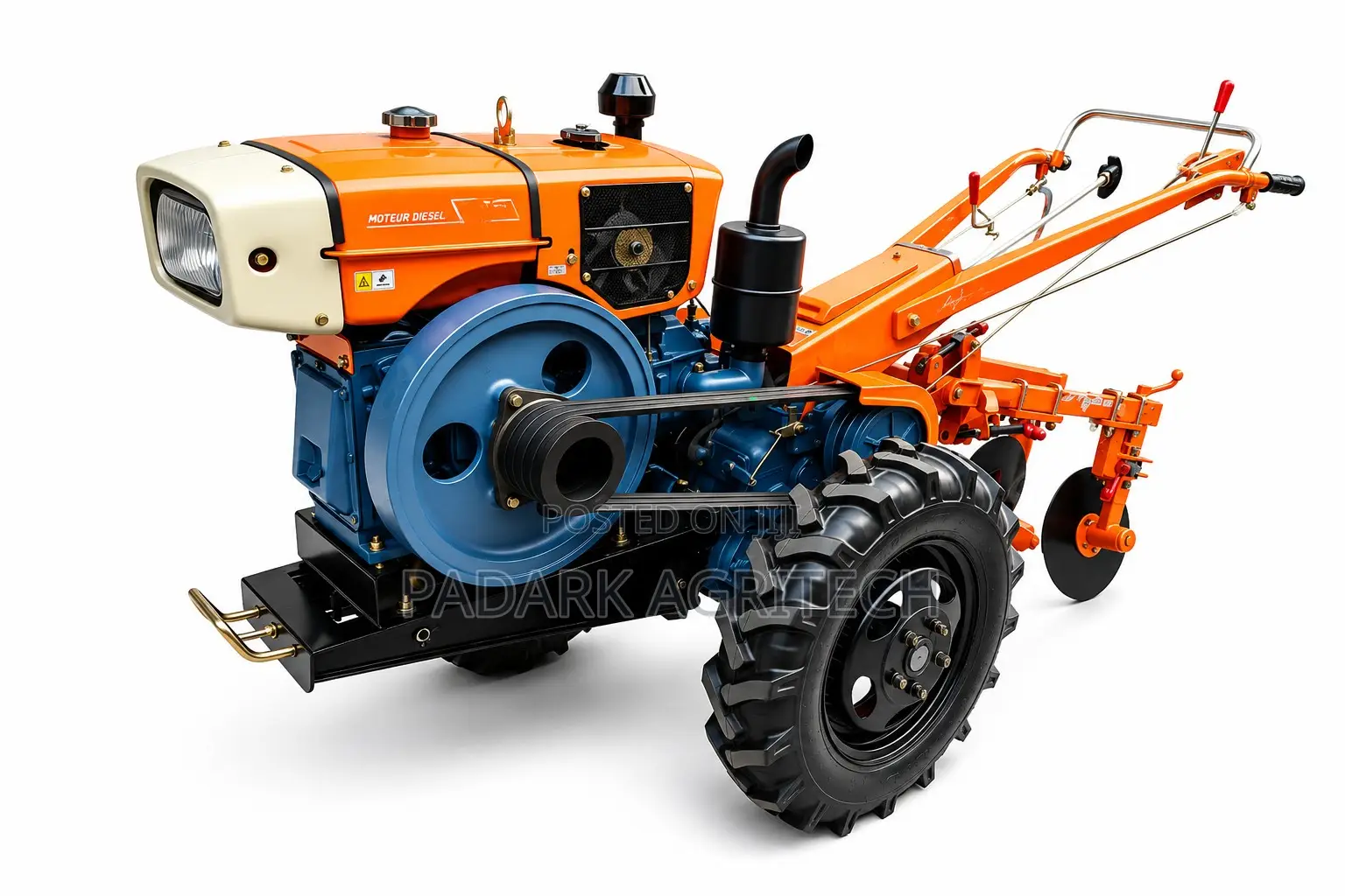 Walking Tractor Disc Plough + Rotary Tiller