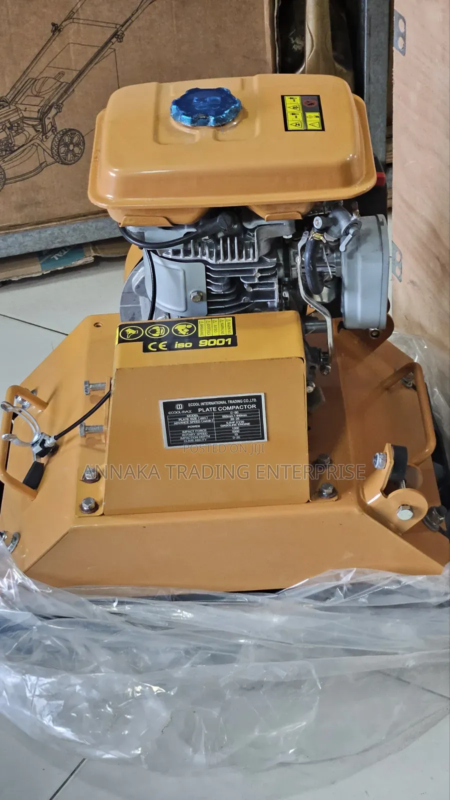 Ecoolmax Plate Compactor