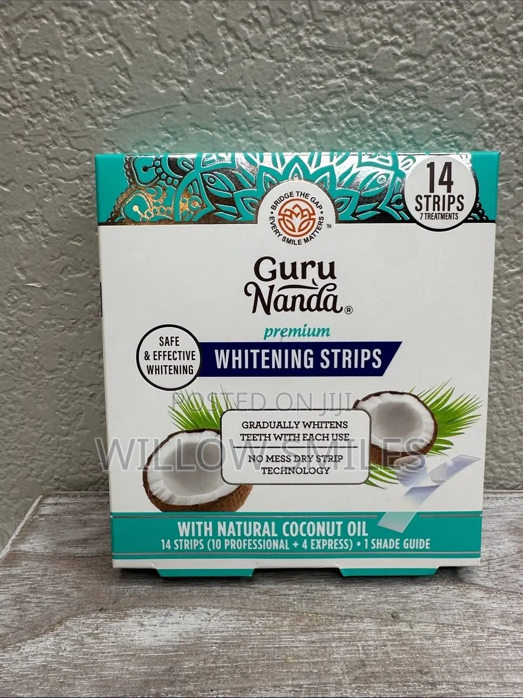 Gurunanda Teeth Whitening Strips (14 Strips)