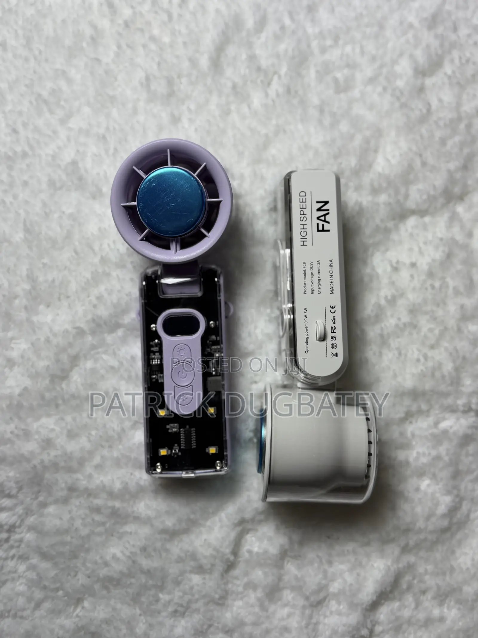 AC Handfan/ Light ,