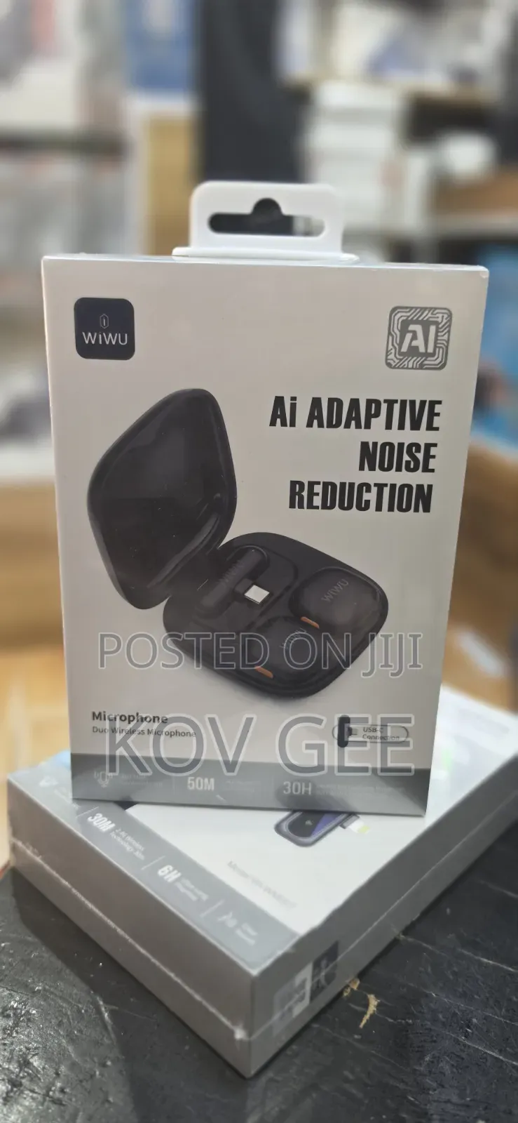 WiWU Wi-Wm006 AI Adaptive Noise Reduction Duo Wireless Microphone