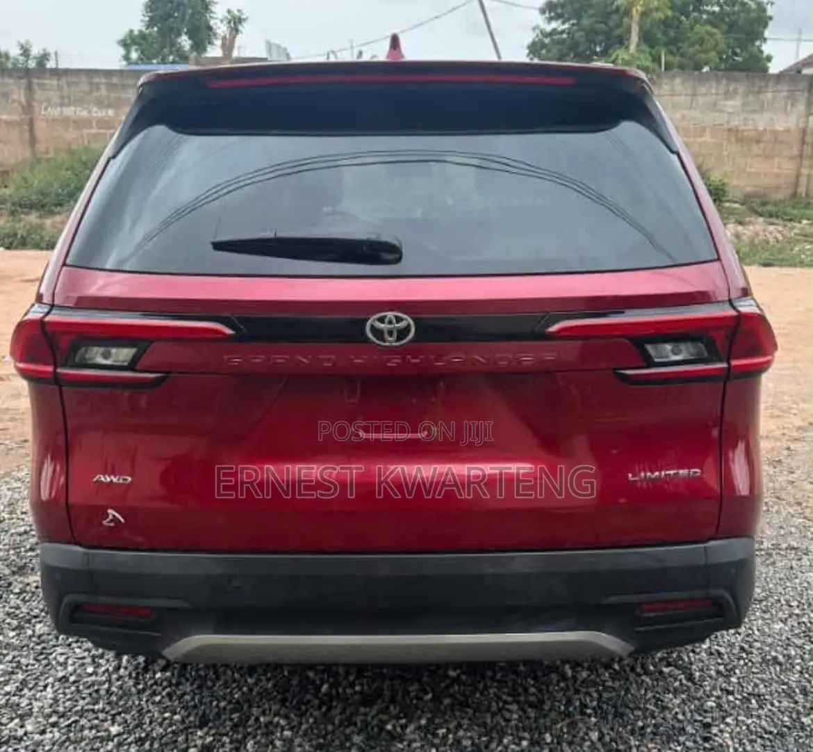 Toyota Grand Highlander 2024 Burgundy
