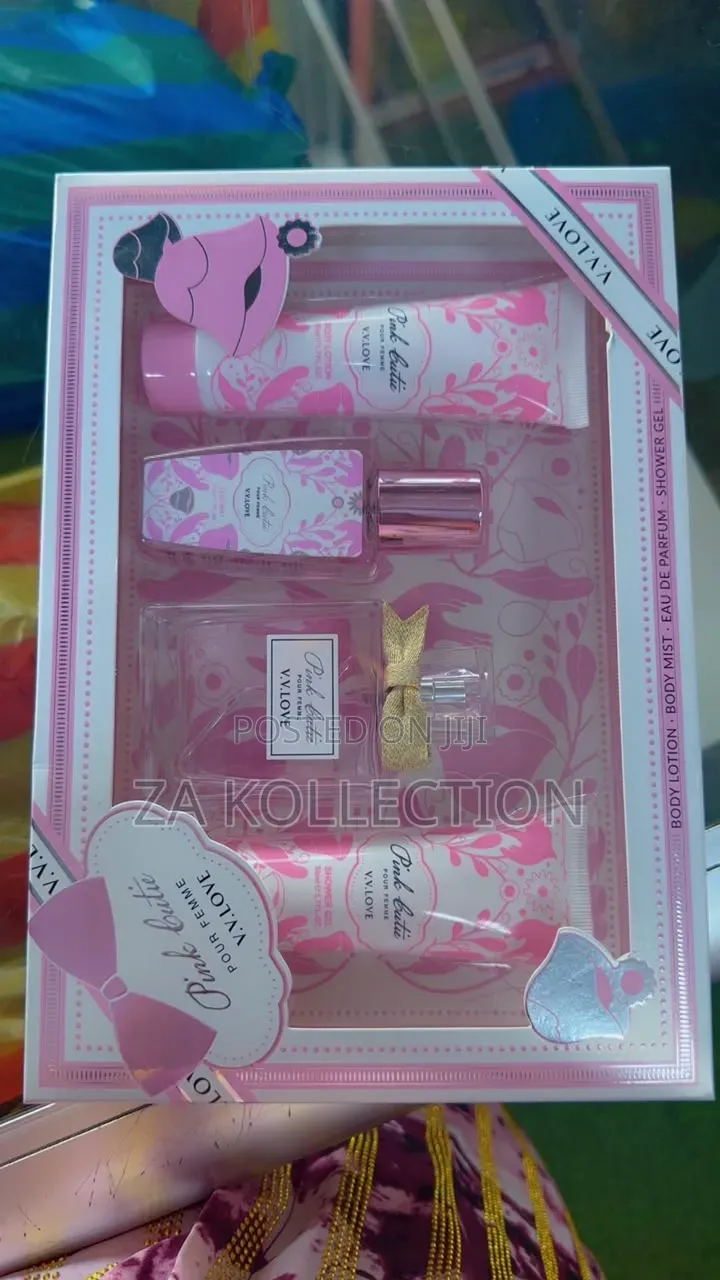 Pink Cutie 4 in 1 Ladies Perfume Set