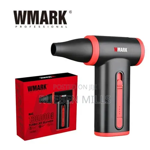 Wmark Electric Adjustable Turbo Jet Fan Compressed Air Blower Duster
