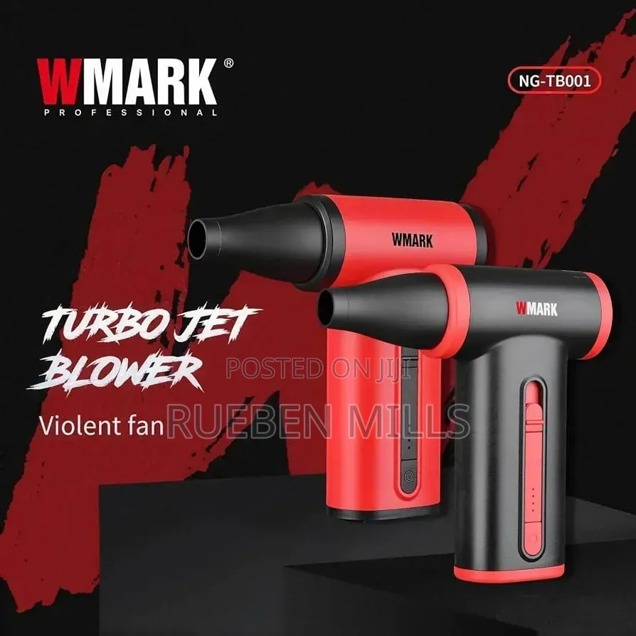 Wmark Electric Adjustable Turbo Jet Fan Compressed Air Blower Duster