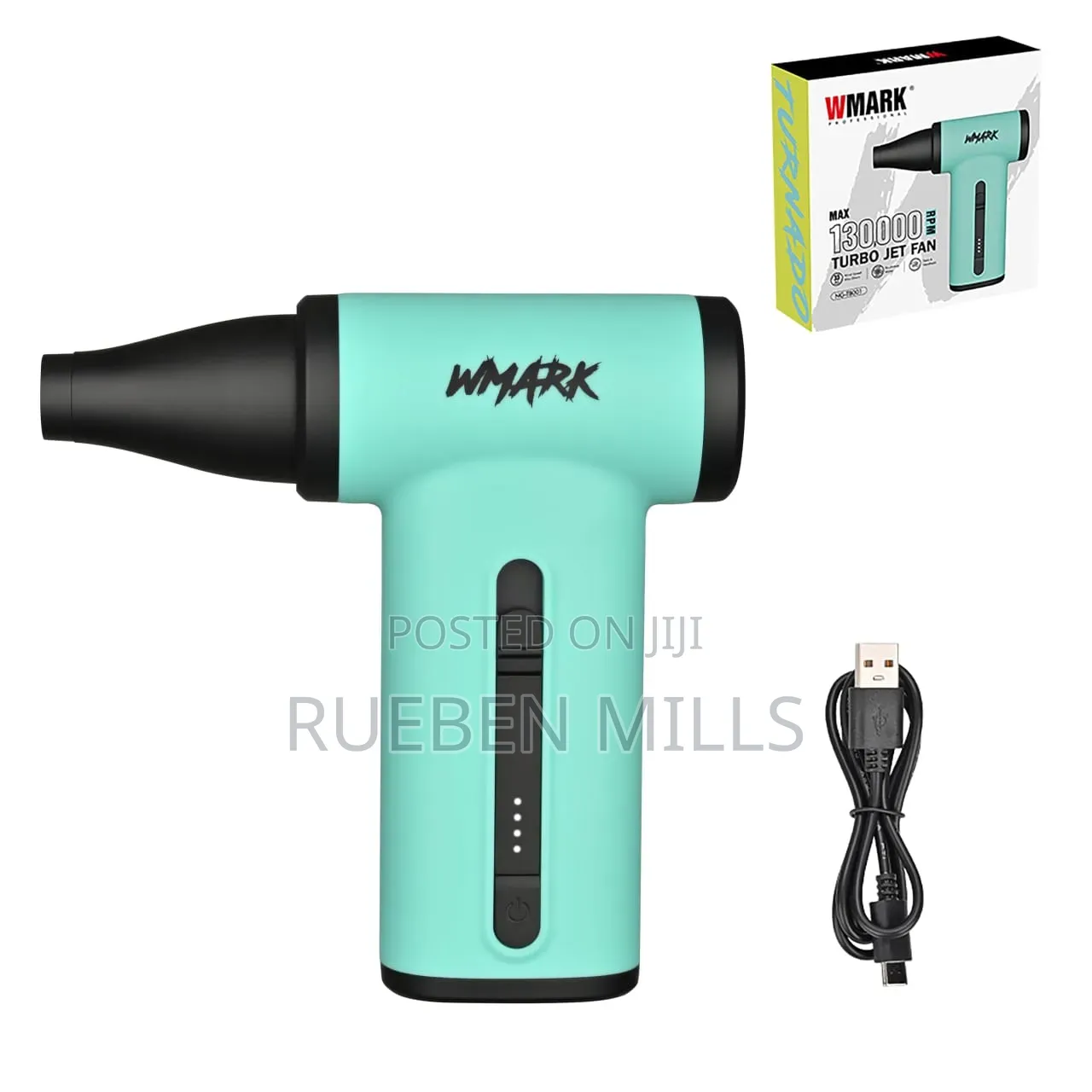 Wmark New Upgrade High Speed Mini Jet Turbo Fan Air Dust Blower