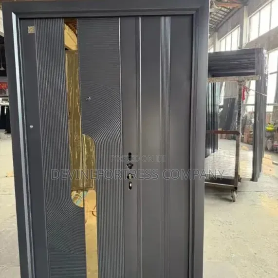 High Quality Gold and Gray Design  Paladin Turkish Door 