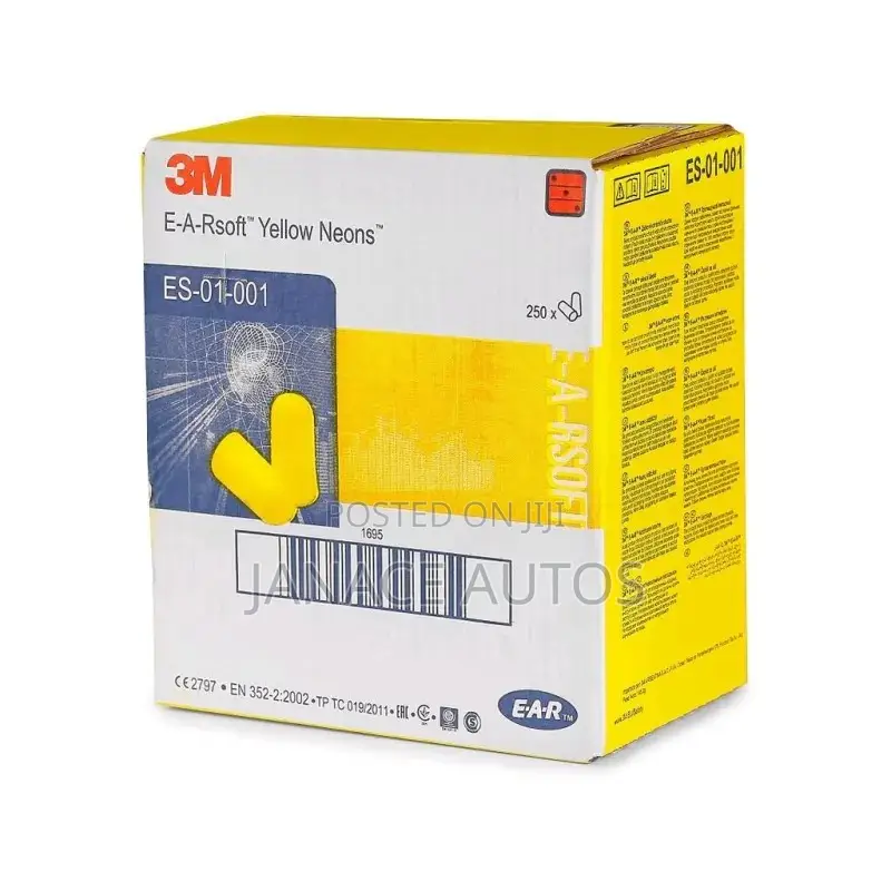 3m E-a-R Soft Neon 250 Ear Plugs 250 Es-01-001