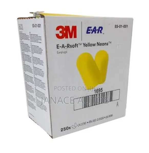 3m E-a-R Soft Neon 250 Ear Plugs 250 Es-01-001