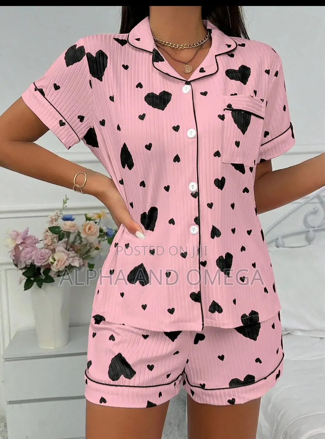 Ladies 2 Piece Pajamas