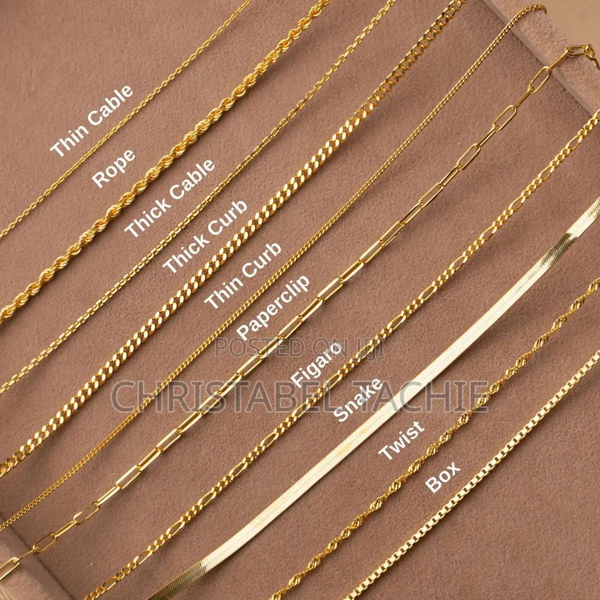 English Gold Necklace