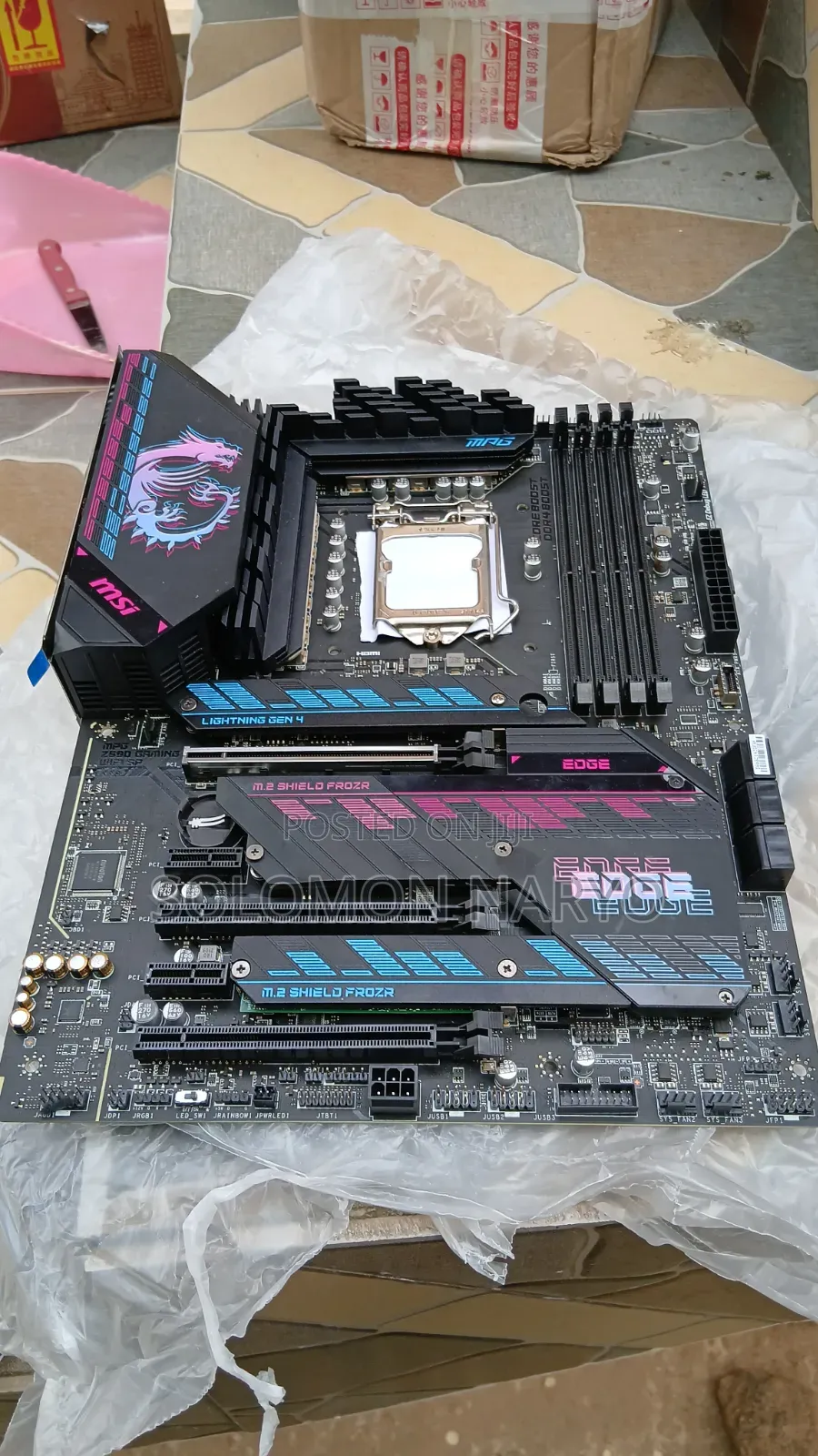 Msi Z590 Edge Wifi With I5-
