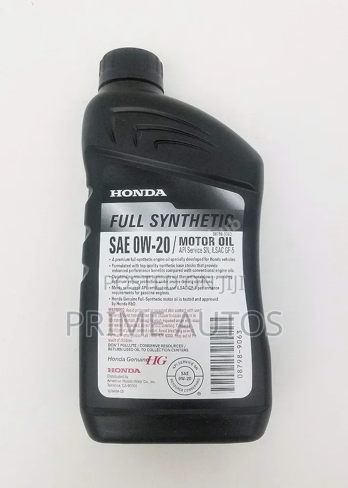 Honda Sae Ow-20 Motor Oil 1l