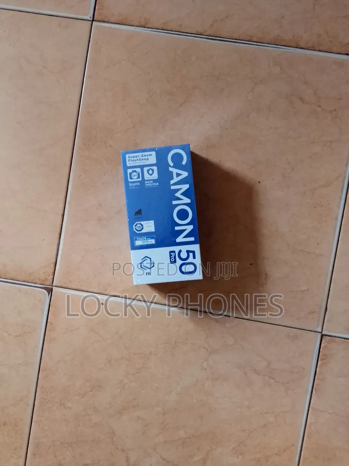 New Tecno Camon 50 Pro 256 GB Black