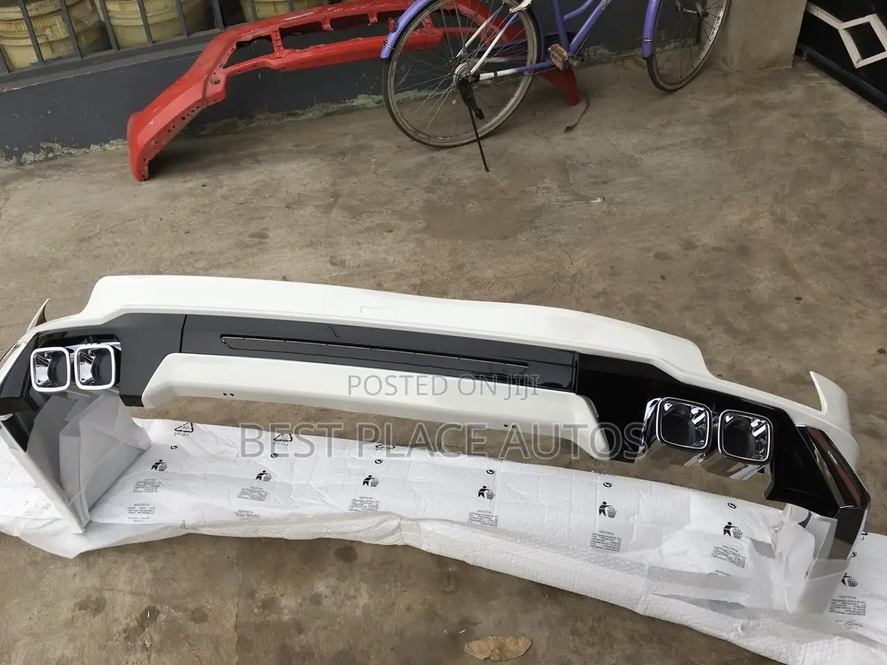 Land Cruiser Prado 2017-2020 Back Bumper