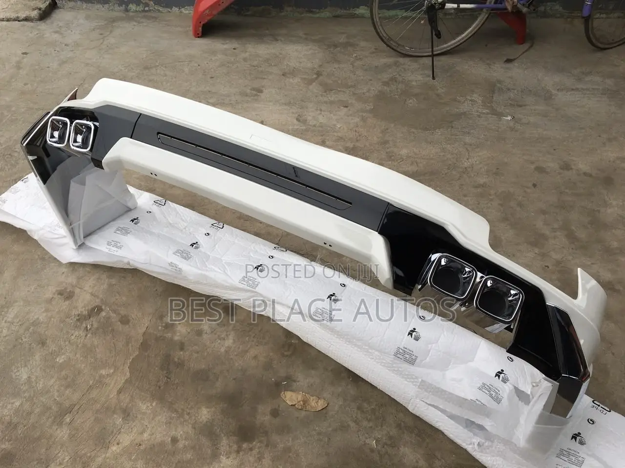 Land Cruiser Prado 2017-2020 Back Bumper