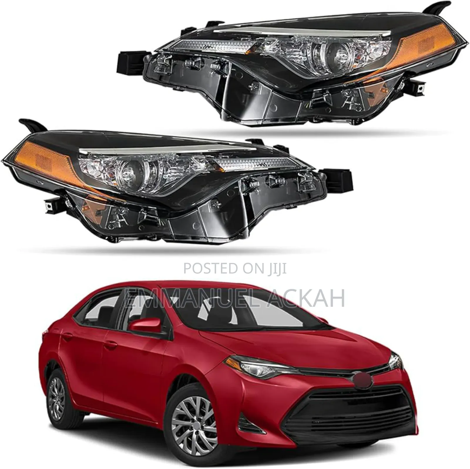 Toyota Corolla 2017 - 2019 Headlight Normal