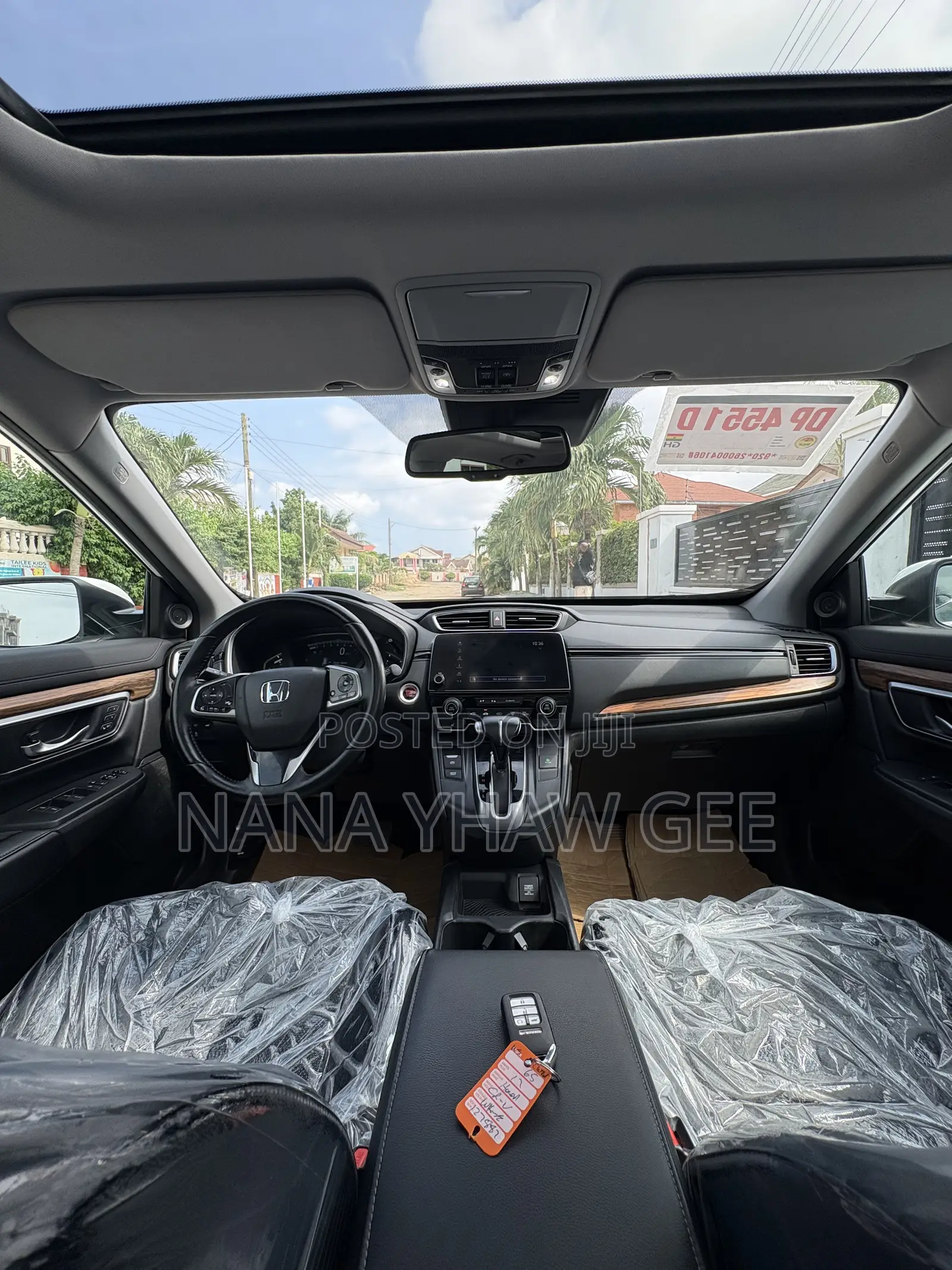 Honda CR-V Touring 4dr SUV (1.5L 4cyl CVT) 2017 White
