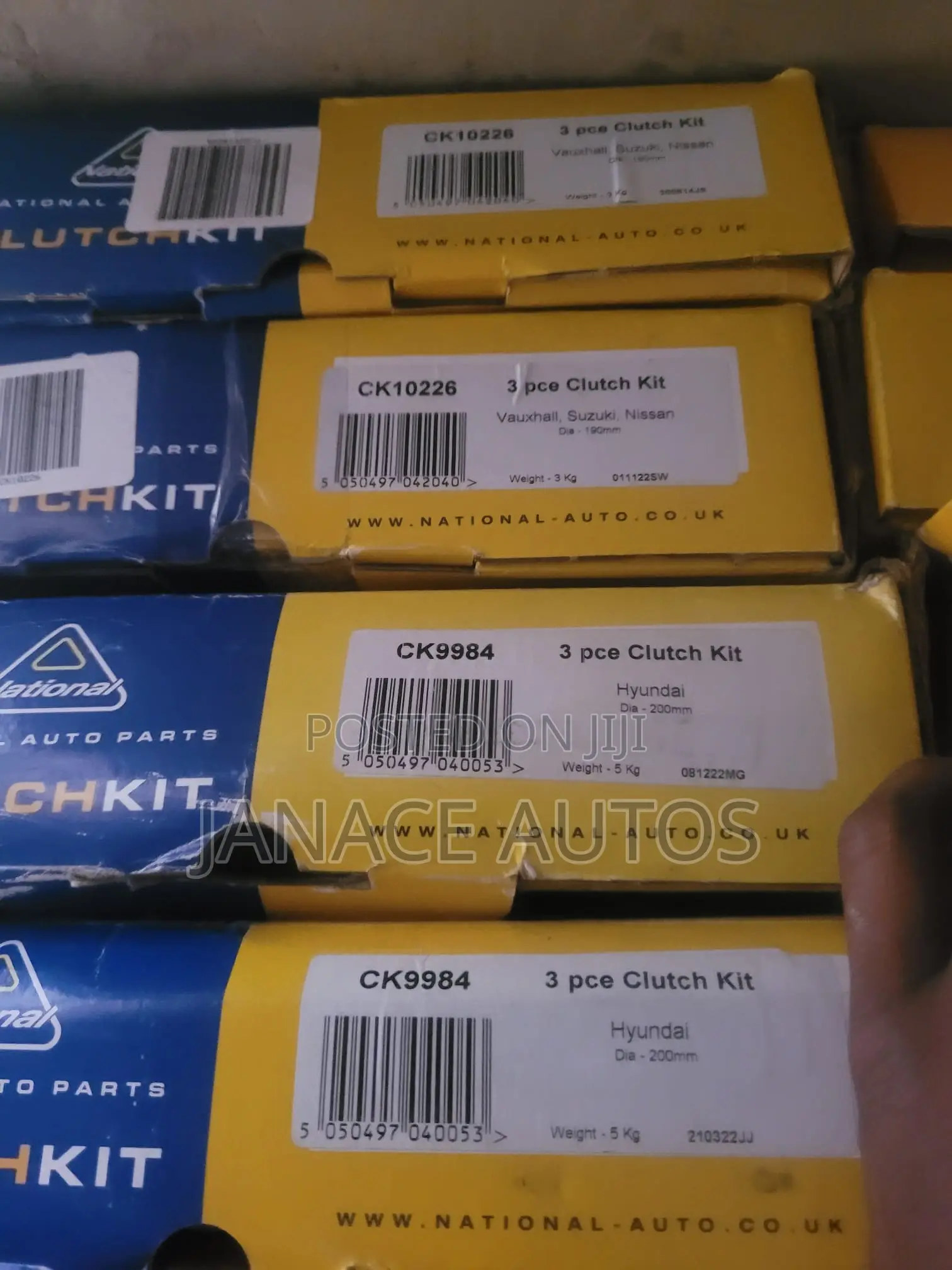Hyundai I10 I20 Kia Picanto Rio National Ck9984 Clutch Kit