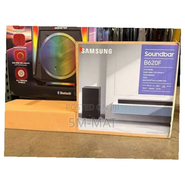 Samsung HW-B620F 3.1 Channel Soundbar With Subwoofer Black,