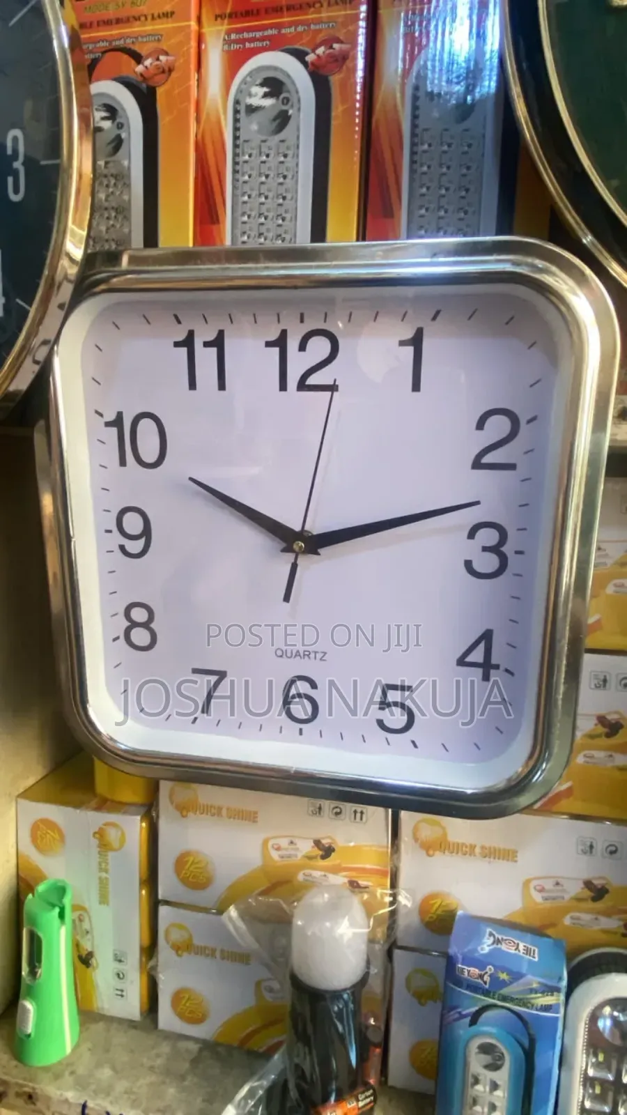 Branding Clock