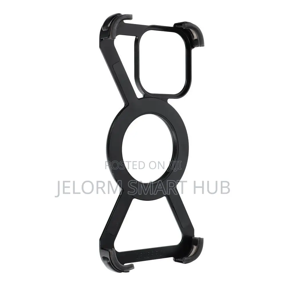 Titanium With Ring Stand for iPhone 16 Pro Max (6,9′′) – Black
