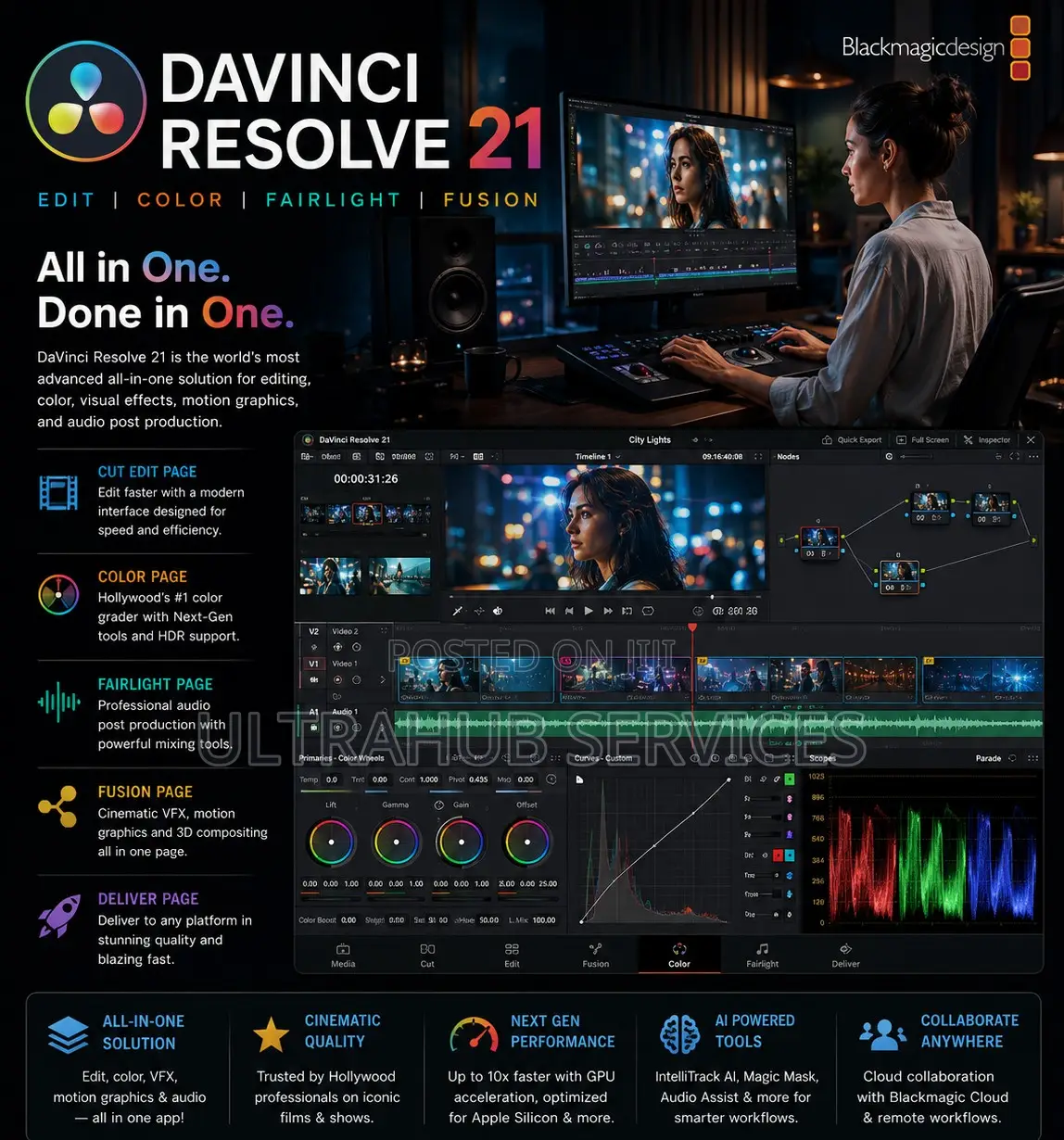 Davinci Blackmagic Davinci Resolve Studio V21