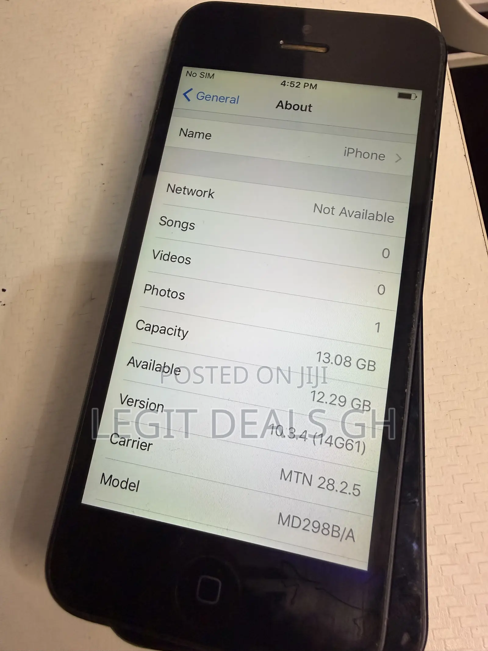 Apple iPhone 5 16 GB Black