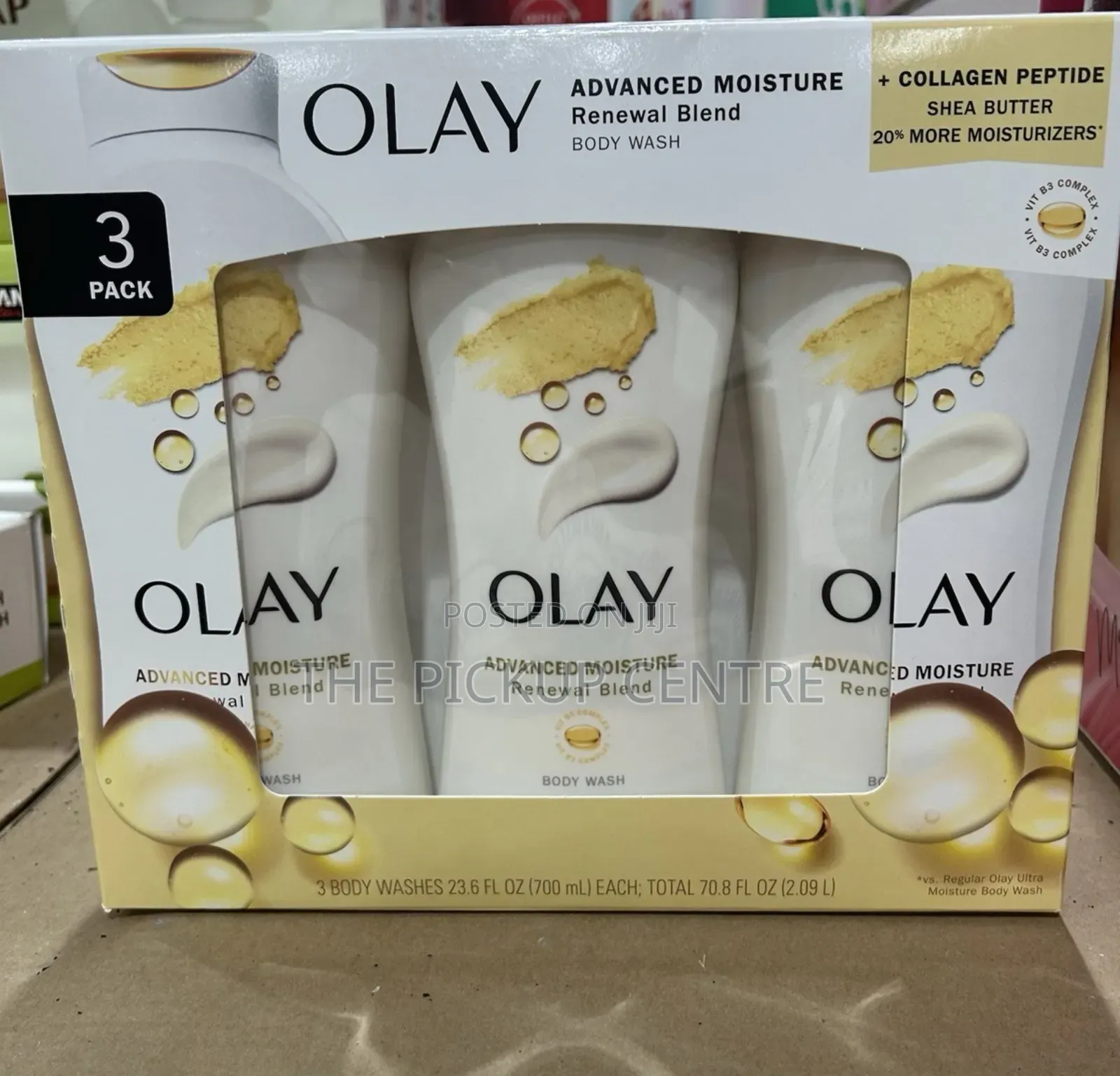 3 Pack Olay Advanced Body Wash With Vit B3 Complex