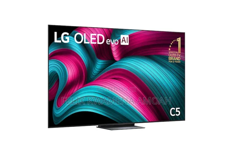LG OLED 83 Inches Evo AI C5 144Hz Smart TV AI Magic Remote webOS25