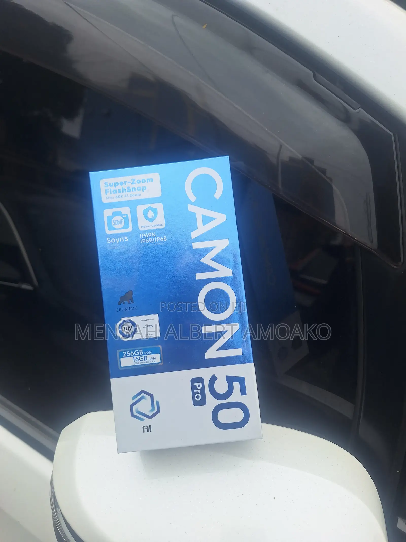 New Tecno Camon 50 Pro 256 GB Gray