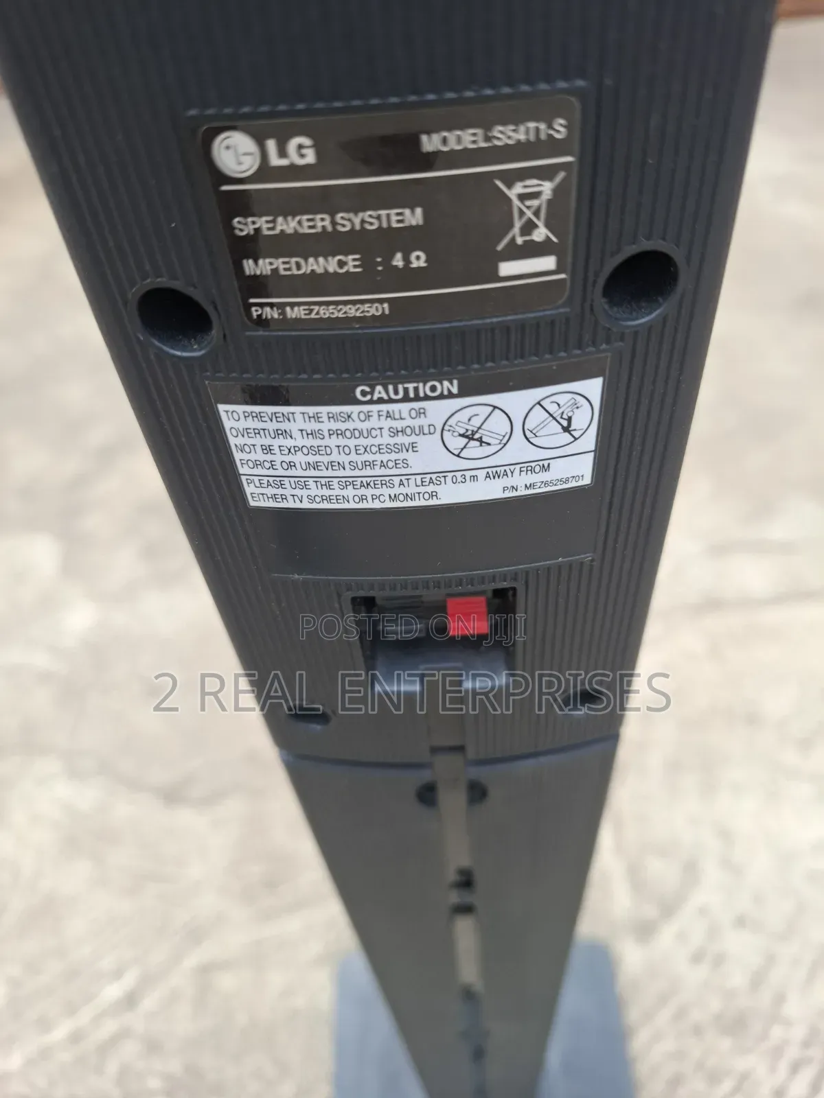 LG Tallboy/Floorstanding Home Theater Speaker (Model: S54t1-S)