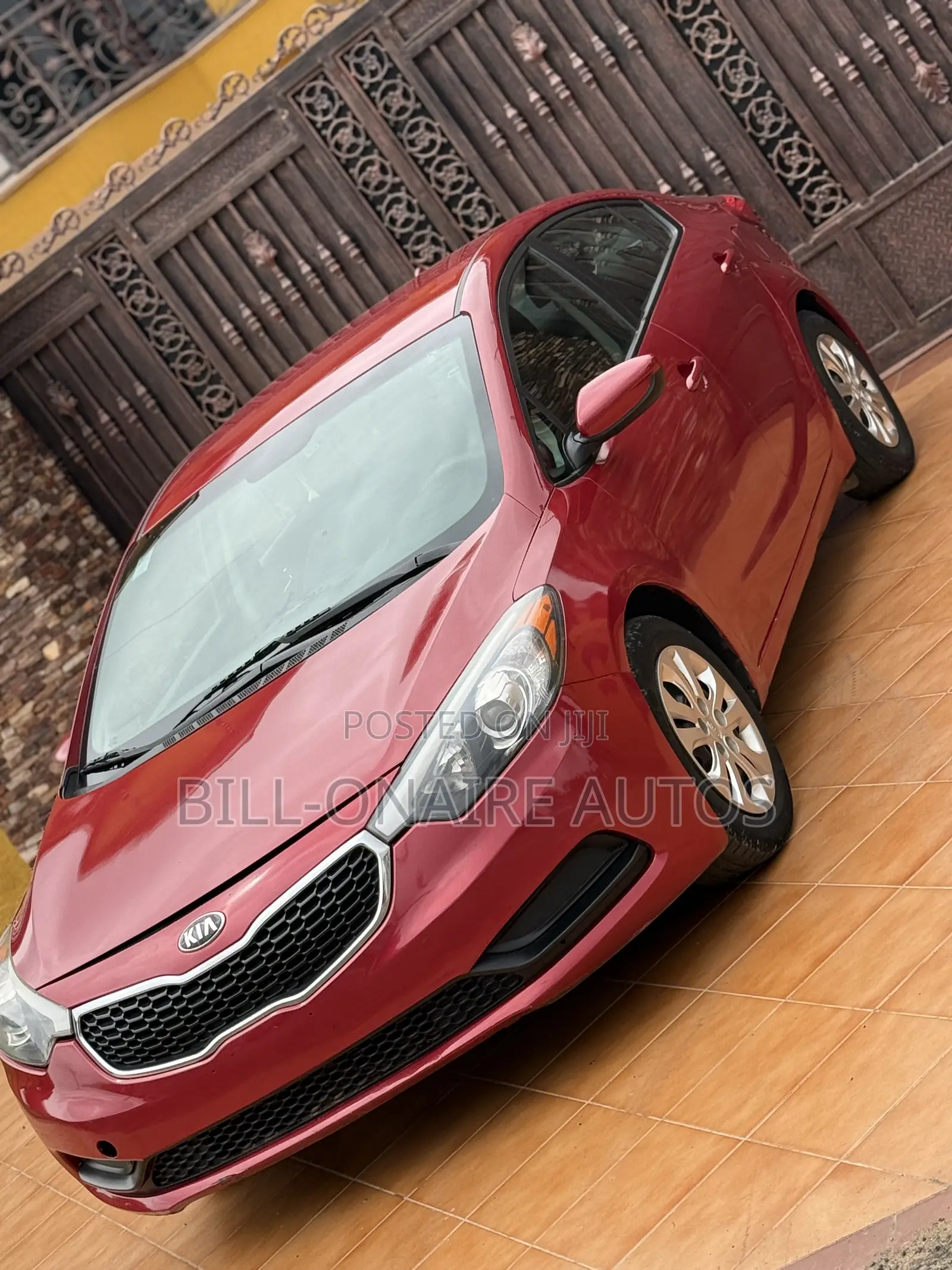 Kia Forte LX Sedan 2016 Red
