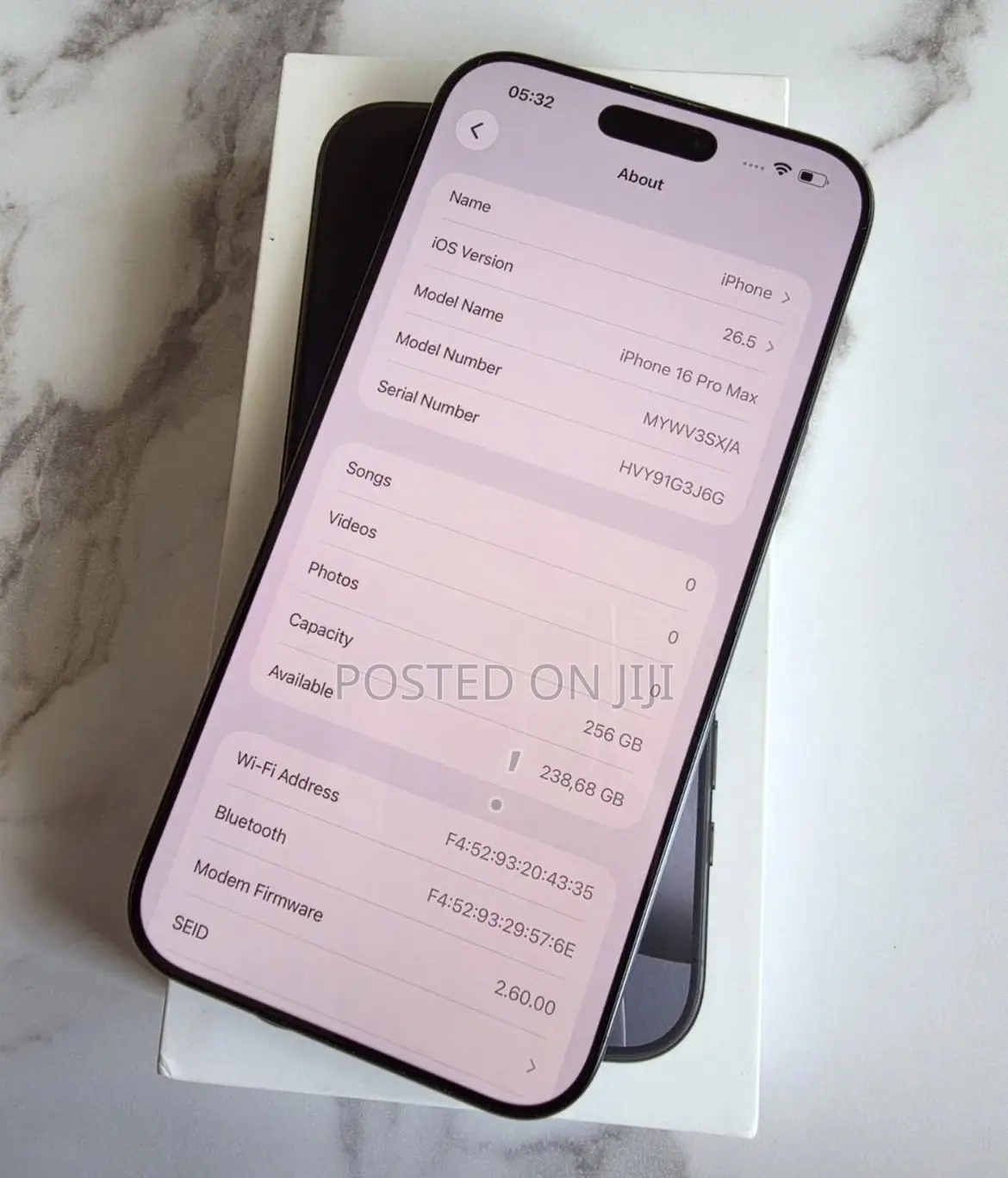 Apple iPhone 16 Pro Max 512 GB Black