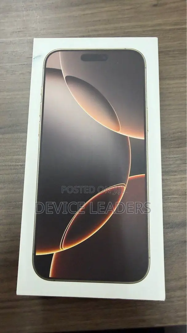 New Apple iPhone 16 Pro Max 1 TB Gold