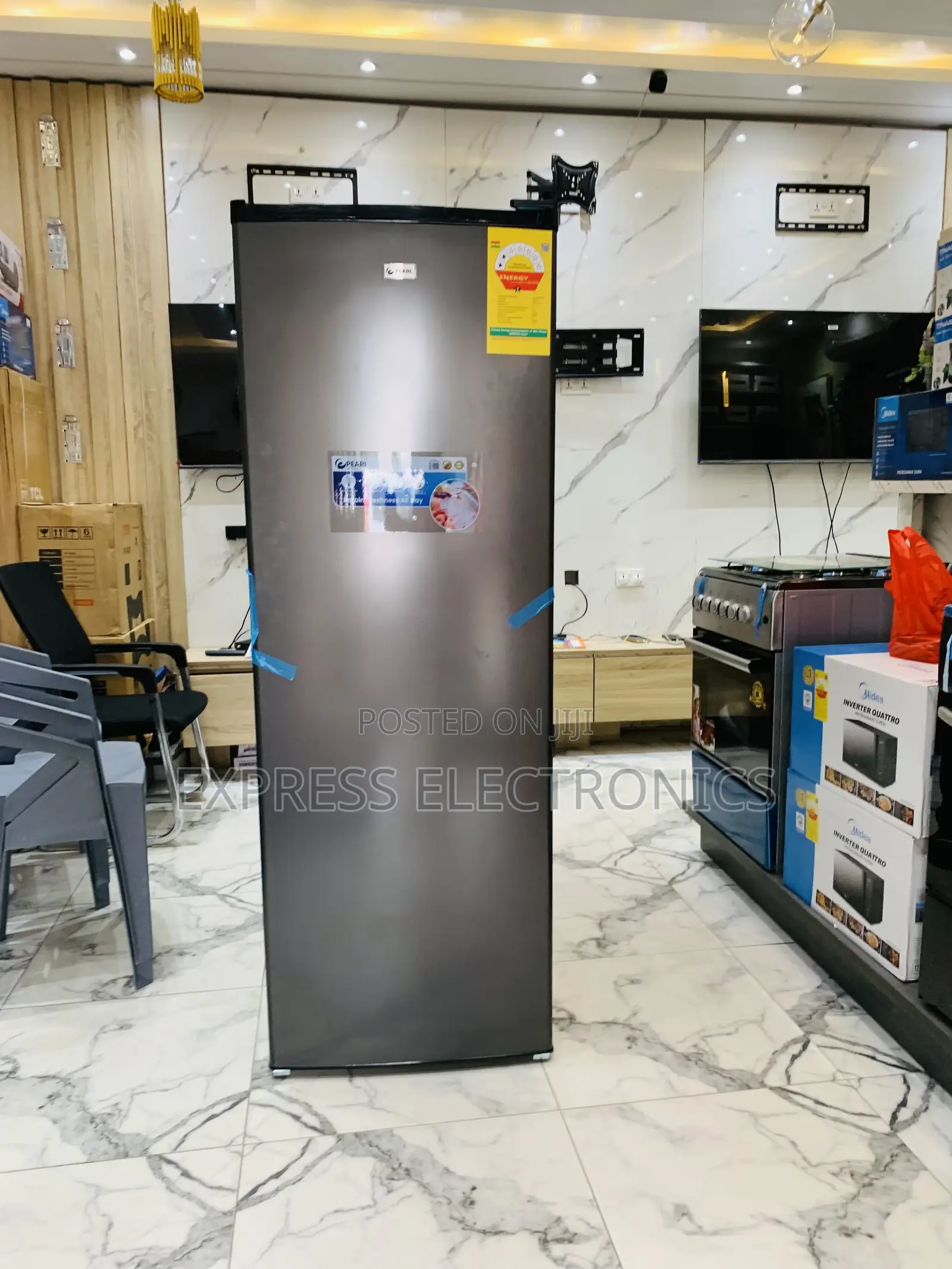 Hot  Deals on 225L Pearl Upright Freezer PUF-370 Multi Air Flow