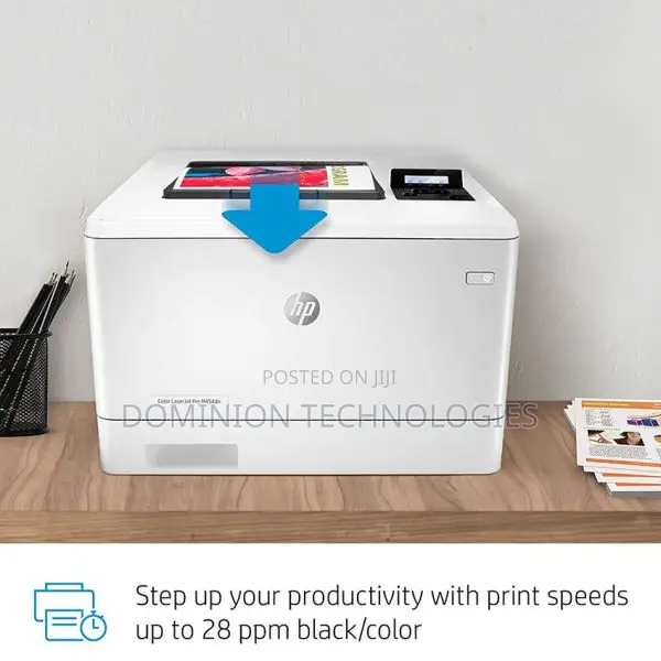 HP Color LaserJet Pro M454dn Printer, Duplex Built-in Ethernet