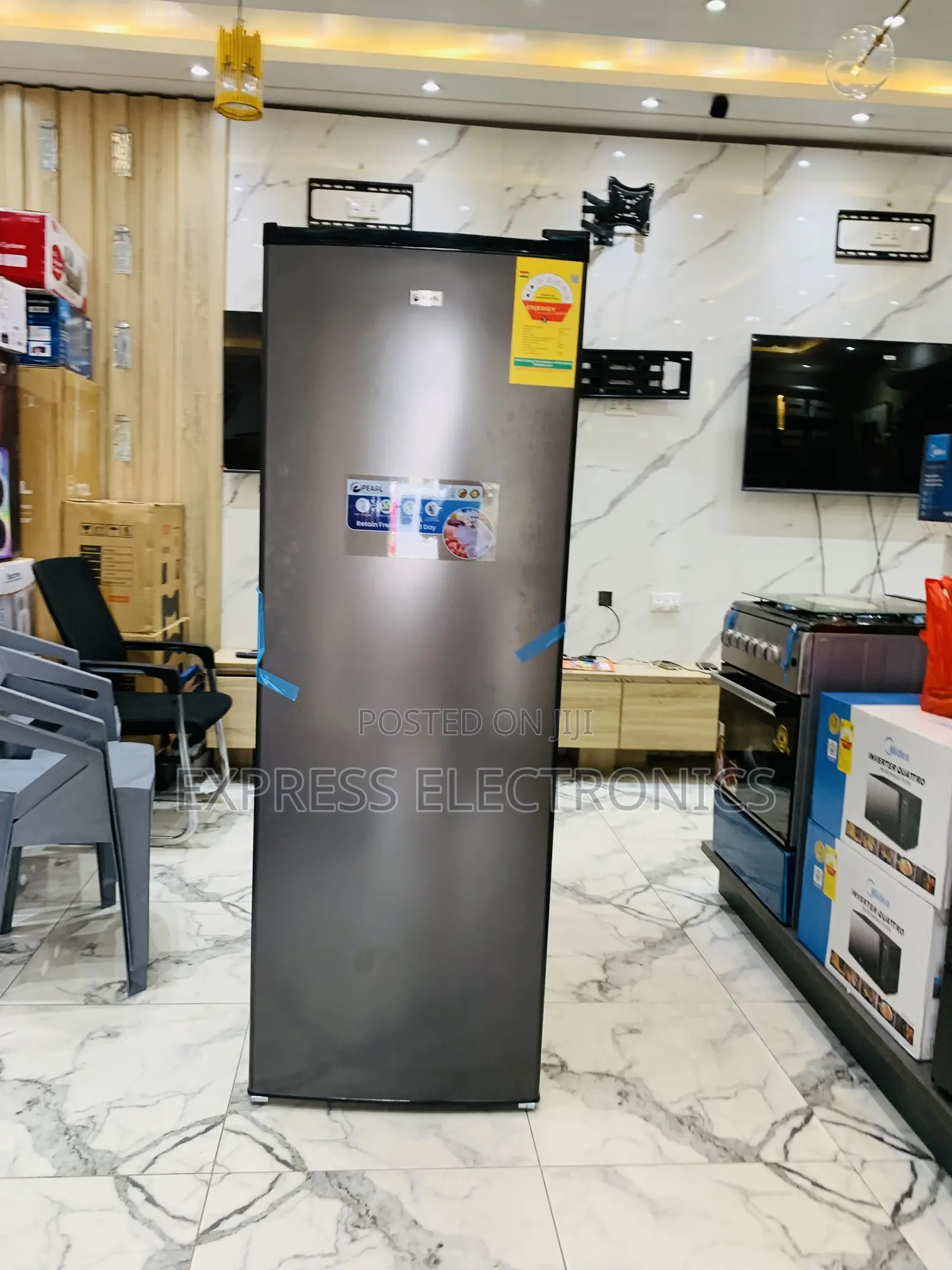 Highly Recommended 225L Pearl Upright Freezer PUF-370 Multi Air Flow