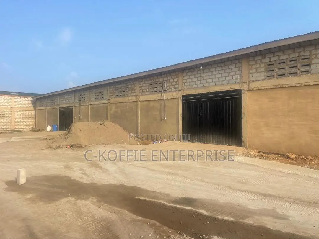 Newly Built 600 SQM Warehouse at Dansoman for Rent