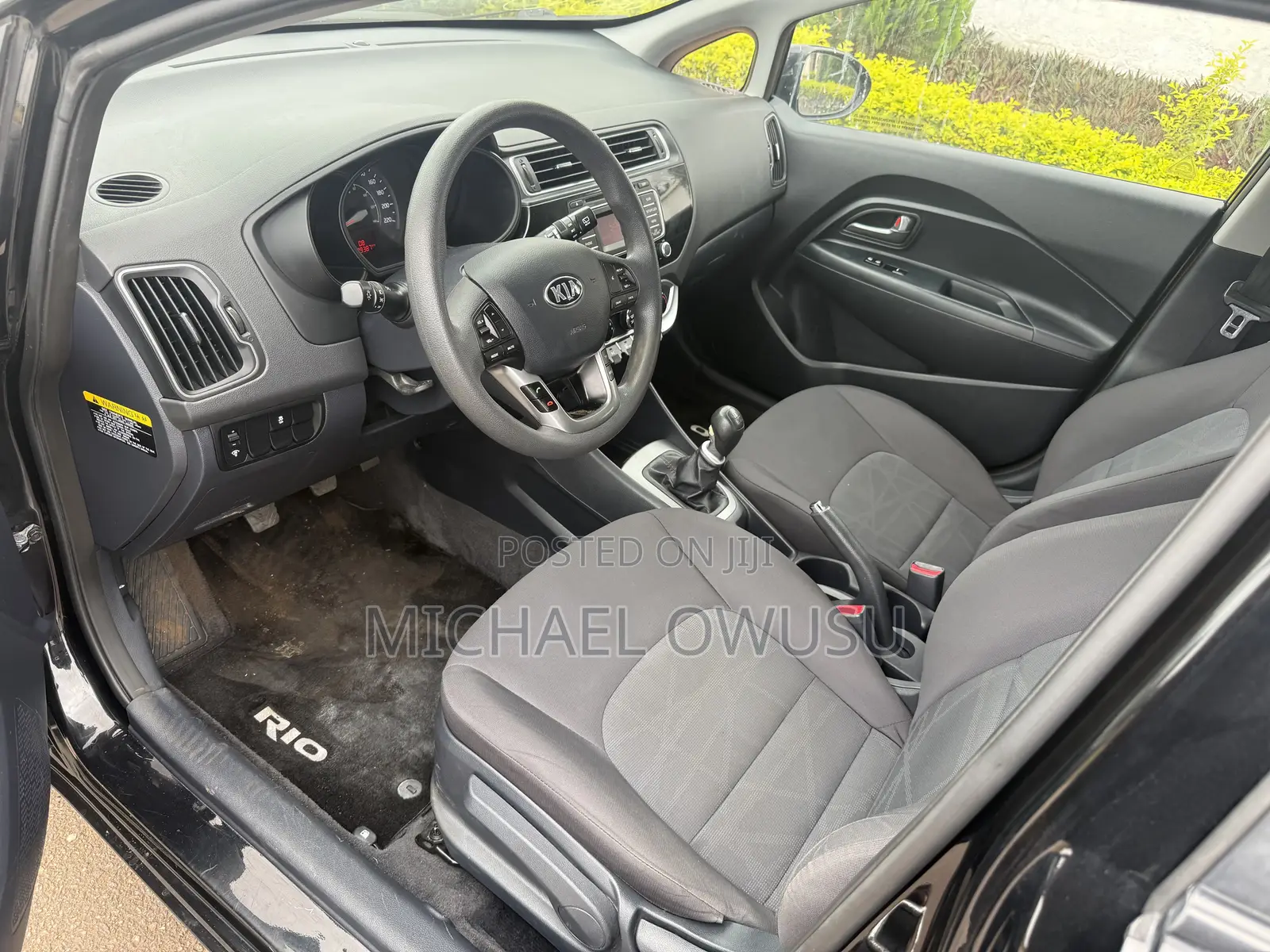 Kia Rio 2017 Black