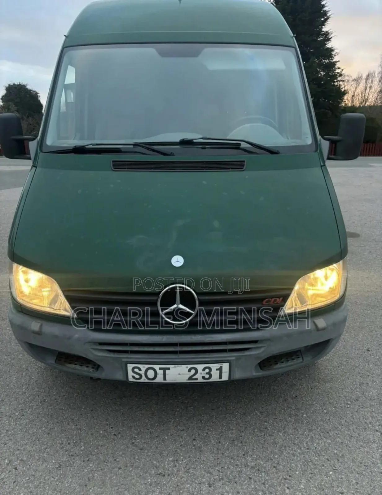 Mercedes-Benz Sprinter 2001 Green