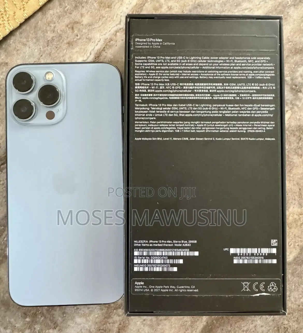 Apple iPhone 13 Pro Max 256 GB Blue
