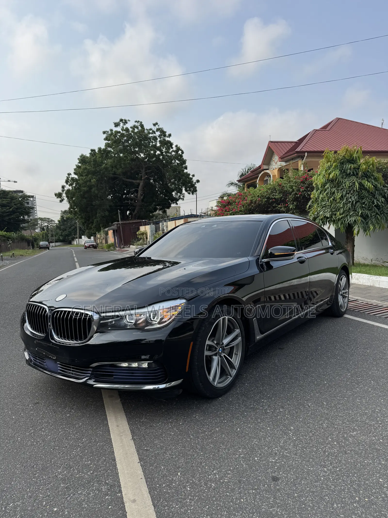BMW 7 Series 730Li 2017 Black