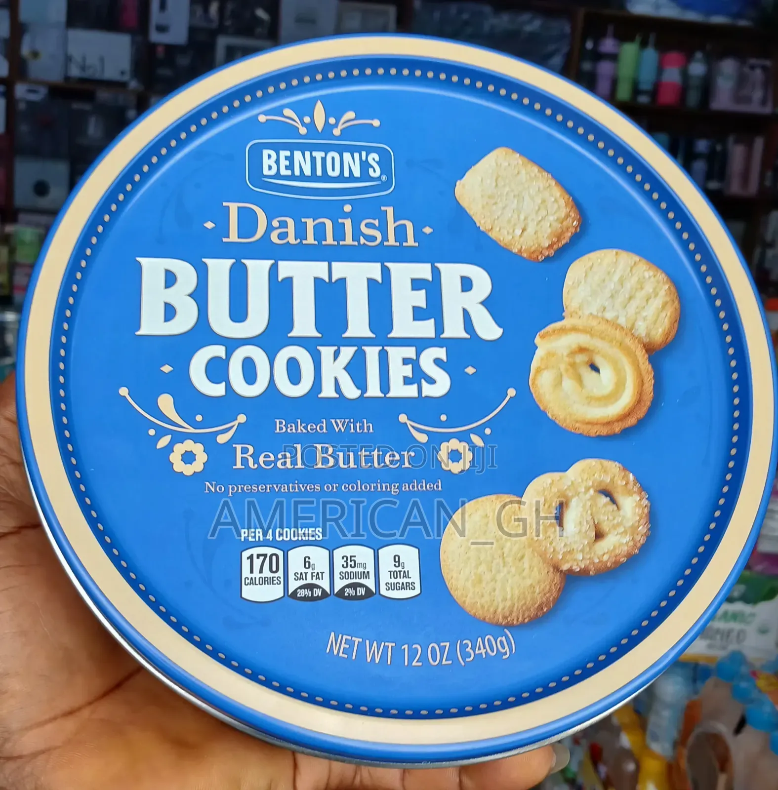 Danish Butter Cookies, 340g