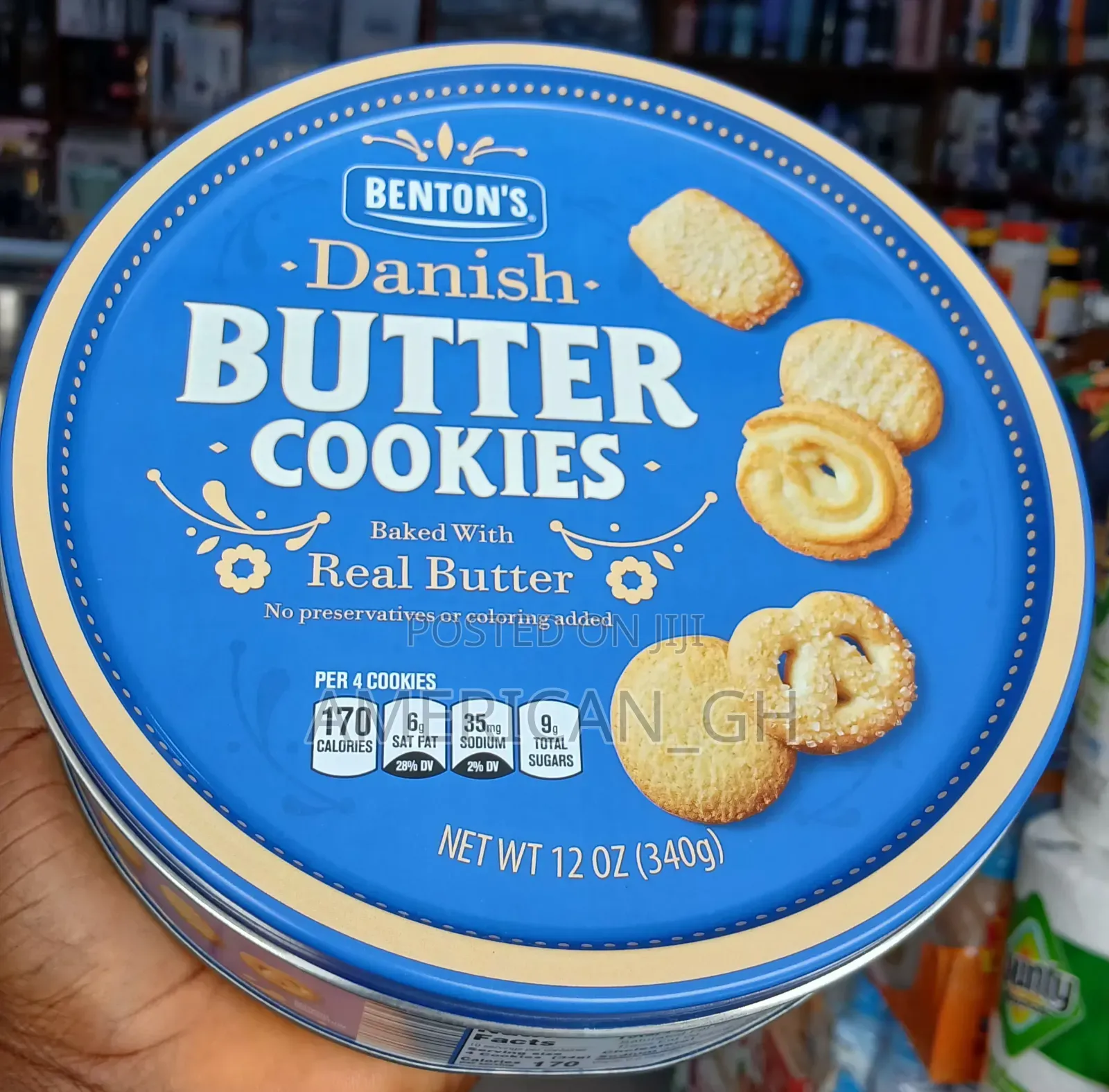 Danish Butter Cookies, 340g