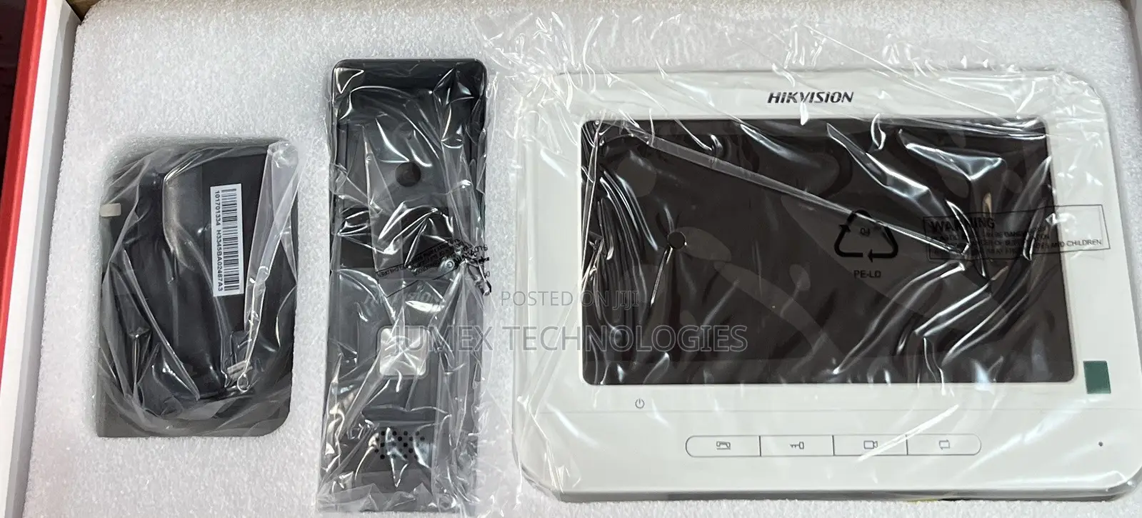 HIKVISION 4-Wire Video Intercom Kit DS-KIS203T