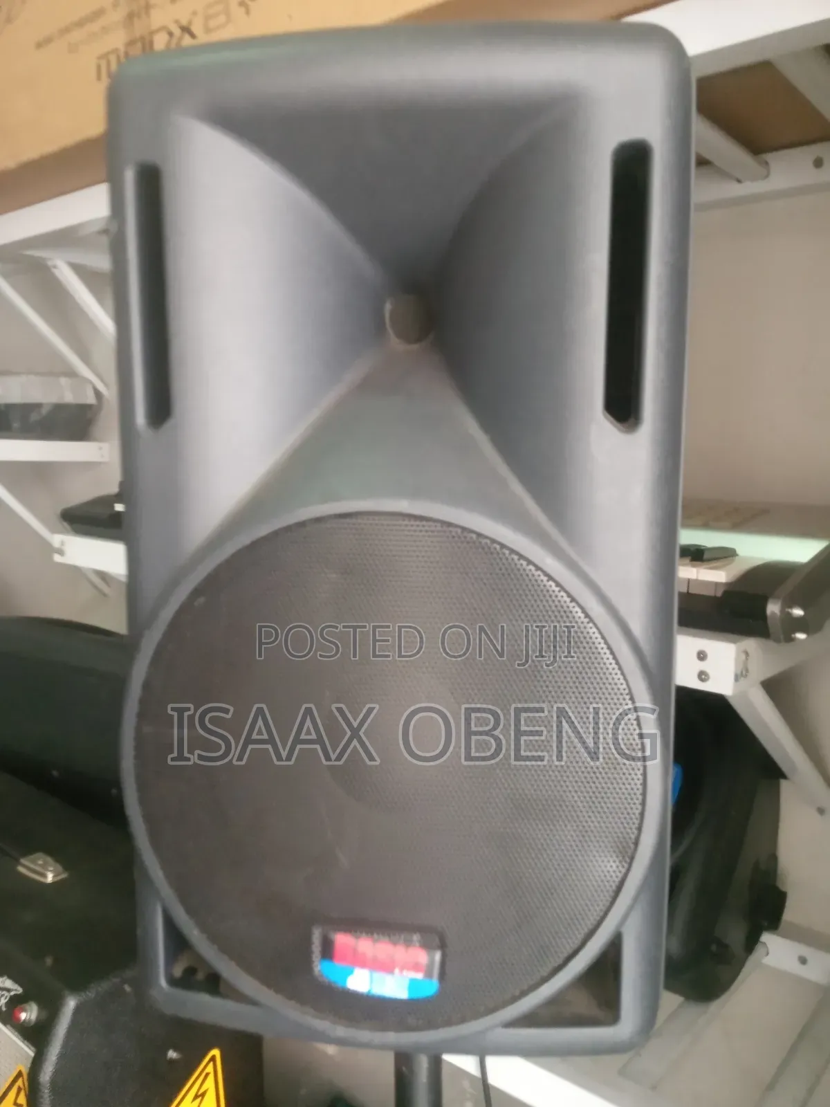 Complete PA System - 15" Subwoofer Bass + Top Speaker + Pole
