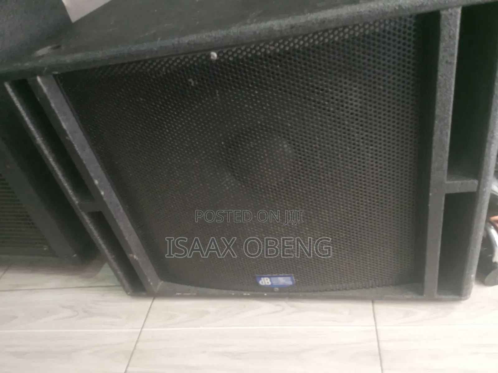 Complete PA System - 15" Subwoofer Bass + Top Speaker + Pole