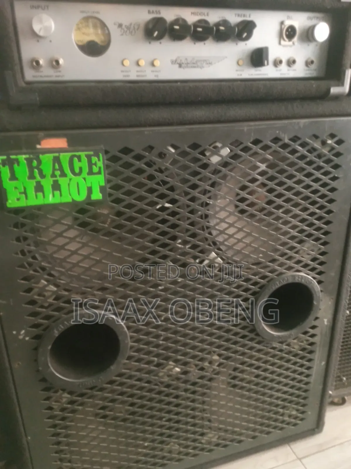 Trace Elliot Bass Amplifier Stack - Head + 4x10 Combo - Original Uk